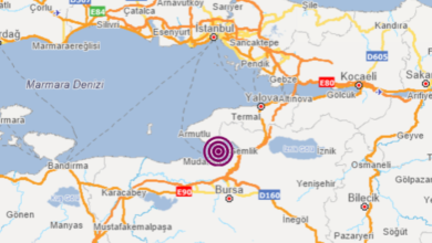 Son dakika... Bursa'da Gemlik Körfezi'nde 3.9 büyüklüğünde deprem
