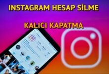 Instagram Hesap Silme ve Kapatma Linki 2022