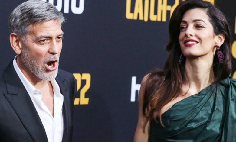 George Clooney'in karısı Amal Clooney boşanma söylentilerine noktayı koydu