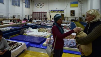 Lviv’de spor salonları sığınma merkezine dönüştü