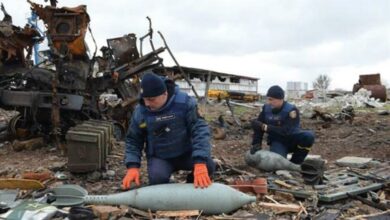 Rus ordusundan arındırılmıştı... Çernihiv, patlayıcı maddelerden temizleniyor