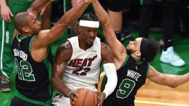 NBA'de Miami Heat - Boston Celtics serisi 7. maça taşındı! Jimmy Butler'dan LeBron James performansı...