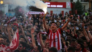 Kupa kutlamasına Sivasspor tarafından yoğun ilgi