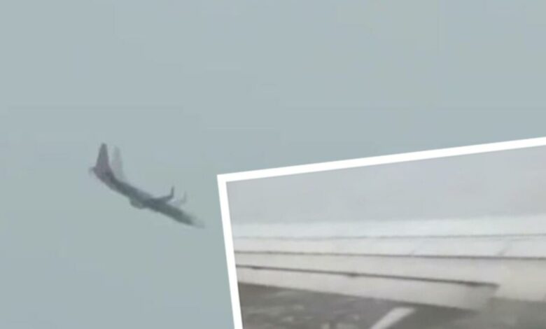 Hindistan’da kanadı alev alan yolcu uçağı acil iniş yaptı