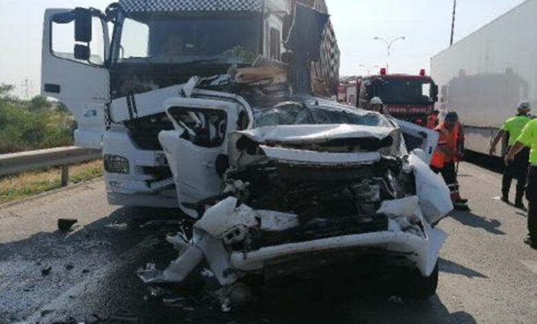 Silivri'de korkunç kaza: 5 yaralı