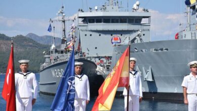 NATO Daimi Mayın Karşı Tedbirleri Deniz Görev Grubu-2’nin komutası Türkiye’ye geçti
