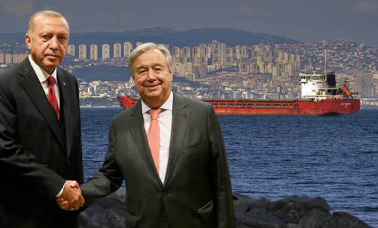 Savaşta dönüm noktası: Erdoğan ve Guterres tahıl sevkiyatı anlaşmasını imzalayacak! Gemiler Karadeniz'den nasıl geçecek?