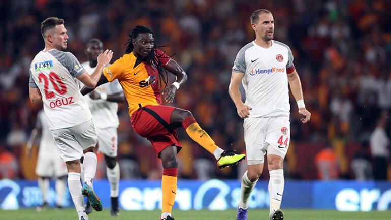 Ümraniyespor-Galatasaray maçına Haris Seferovic damgası Okan Buruk çok sinirlendi, Gomise 8 dakika yetti