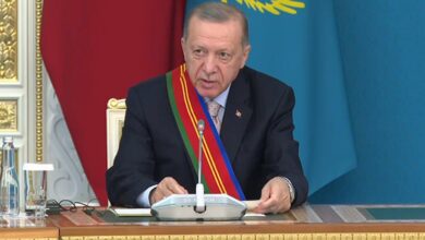 Erdoğan'a devlet nişanı sürprizi... Cumhurbaşkanı'ndan Kazakistan'la iş birliği vurgusu