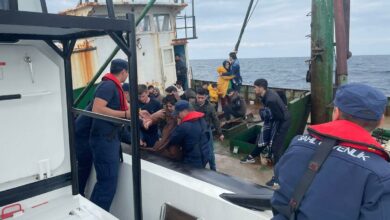 Çanakkale’de 181 düzensiz göçmen kurtarıldı