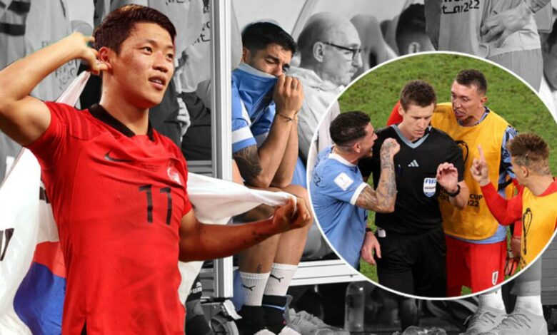 2022 Dünya Kupası'nda tarihi bir gün daha! Güney Kore'nin 90+1 mucizesi, Uruguay'da Luis Suarez'in gözyaşları...