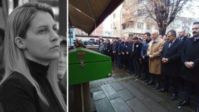 Eski MHP Taşköprü Kadın Kolları Başkanı, son yolculuğuna uğurlandı