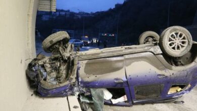 Zonguldak'ta otomobil ile taksi çarpıştı: 3 yaralı