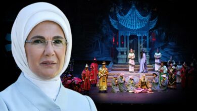Emine Erdoğan 'Turandot' operasını izledi