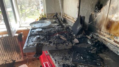 Edirne'de ocakta unutulan tavadan yangın çıktı: 1 yaralı