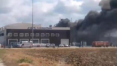 Silivri'de fabrika yangını: Çok sayıda ekip sevk edildi