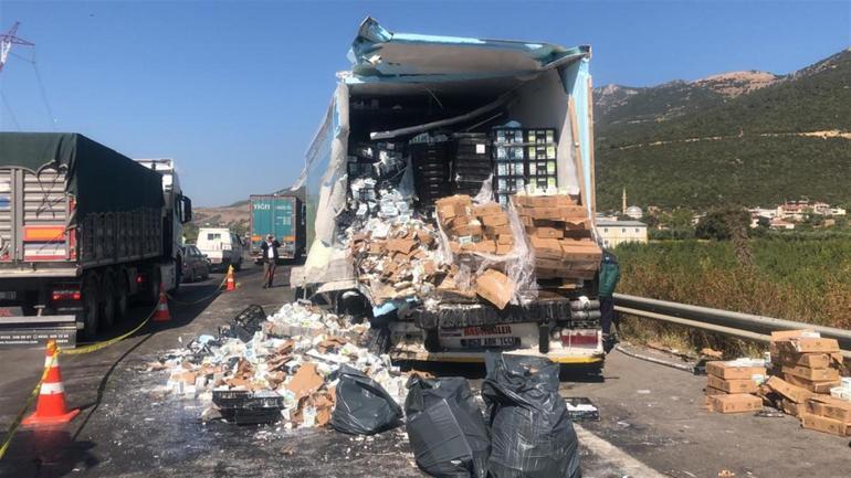 Bursada korkunç kaza: 2 TIR sürücüsü hayatını kaybetti